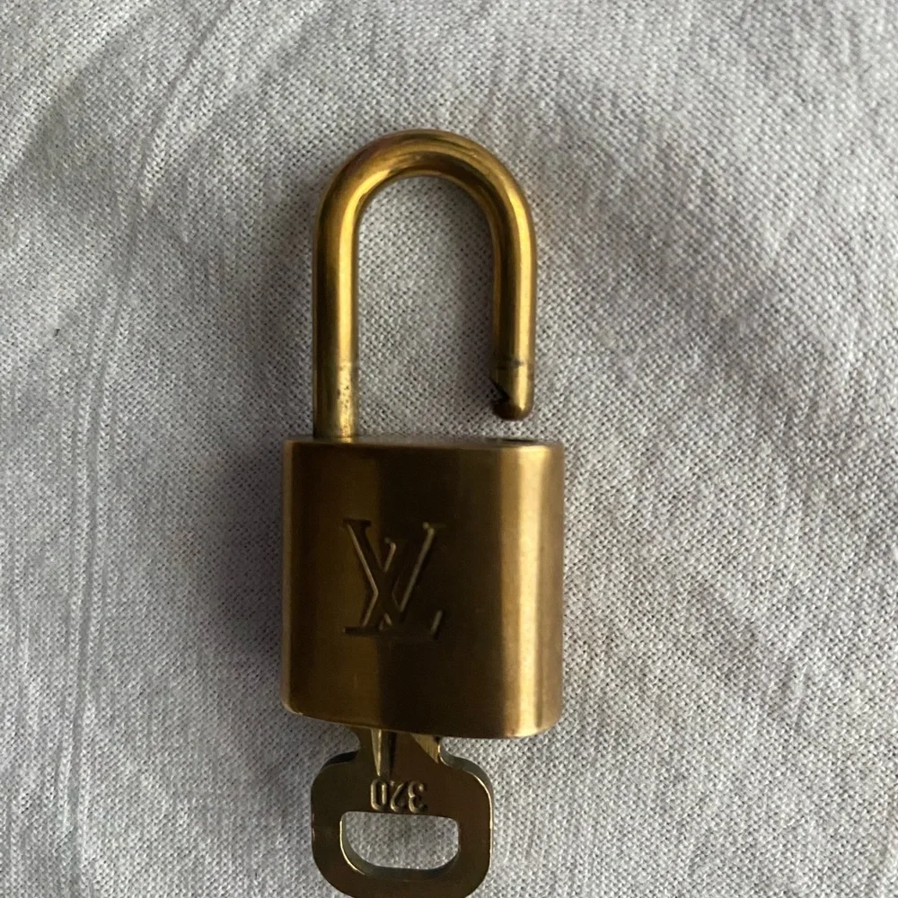 Louis Vuitton Gold Lock and Key Set (ask for #)